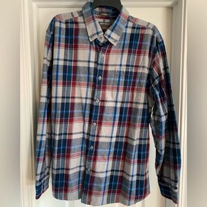 Eddie Bauer Flannel, Relaxed Fit Plaid Shirt